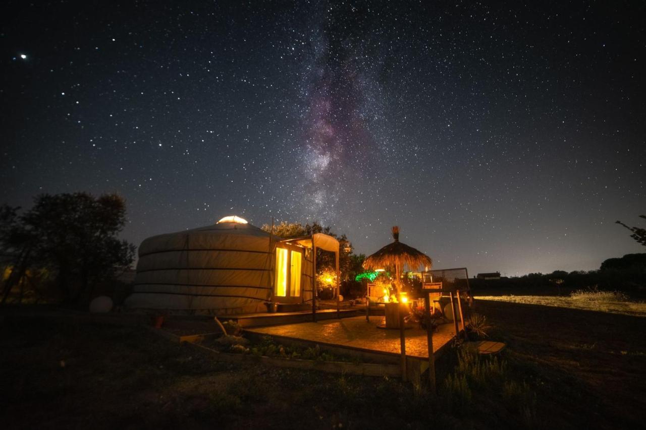 2 Cuori E 1 Yurta Glamping In Tuscany - Adults Only Asciano Εξωτερικό φωτογραφία